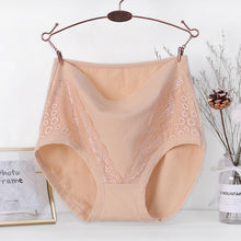 Last inn bildet i Galleri-visningsprogrammet, Pluss Size høy midje lekkasjesikre bomullstruser