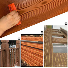 Last inn bildet i Galleri-visningsprogrammet, Rulle av gummi med trestruktur