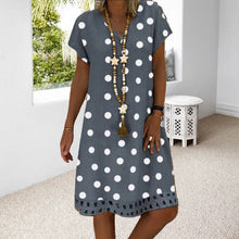 Last inn bildet i Galleri-visningsprogrammet, Uformelt prikkete kjole