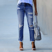 Last inn bildet i Galleri-visningsprogrammet, Høy Stretch Slim Jeans for Kvinner