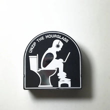 Last inn bildet i Galleri-visningsprogrammet, Toilet Shape Hourglass Timer