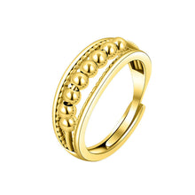 Last inn bildet i Galleri-visningsprogrammet, Anti-angst fidget ring med roterende perler