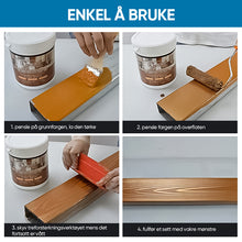 Last inn bildet i Galleri-visningsprogrammet, Rulle av gummi med trestruktur