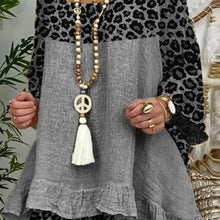 Last inn bildet i Galleri-visningsprogrammet, Leopard-trykk Topp og Shorts Sett for Kvinner