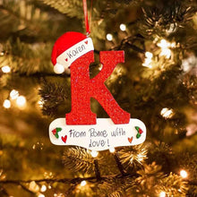 Last inn bildet i Galleri-visningsprogrammet, DIY Letters Christmas Hanging Ornaments