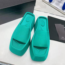 Last inn bildet i Galleri-visningsprogrammet, Luksussandaler med firkantet tå