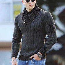 Last inn bildet i Galleri-visningsprogrammet, Uformell langermet genser for menn