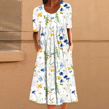 Last inn bildet i Galleri-visningsprogrammet, Uformell kjole med rund hals