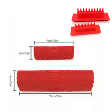 Last inn bildet i Galleri-visningsprogrammet, Rulle av gummi med trestruktur