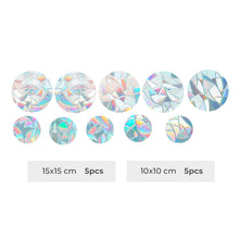 Last inn bildet i Galleri-visningsprogrammet, Fargerike klistremerker for glass