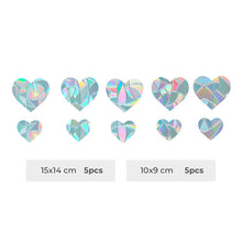 Last inn bildet i Galleri-visningsprogrammet, Fargerike klistremerker for glass