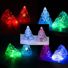Last inn bildet i Galleri-visningsprogrammet, Mini LED Crystal Juletre Nattlys