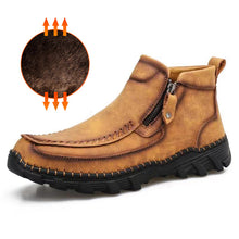 Last inn bildet i Galleri-visningsprogrammet, Men's high top side zip boots