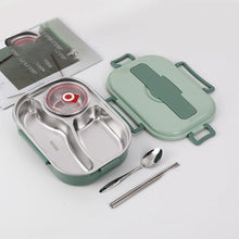 Last inn bildet i Galleri-visningsprogrammet, Bærbar matboks i rustfritt stål med stor kapasitet