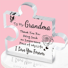 Last inn bildet i Galleri-visningsprogrammet, Akryl puslespill ornament