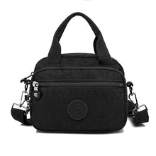 Last inn bildet i Galleri-visningsprogrammet, Funksjonell håndveske i ensfarget flerrom