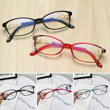 Last inn bildet i Galleri-visningsprogrammet, blått lys blokkerende briller for kvinner