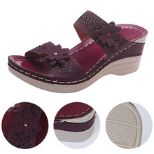 Last inn bildet i Galleri-visningsprogrammet, Blomster sommersandaler for kvinner