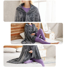 Last inn bildet i Galleri-visningsprogrammet, USB Varme Varmt Sjal - Elektrisk Varme Plysj Teppe