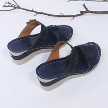 Last inn bildet i Galleri-visningsprogrammet, Blomster sommersandaler for kvinner