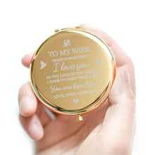 Last inn bildet i Galleri-visningsprogrammet, Jeg elsker deg kompakt speil