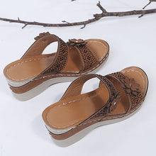 Last inn bildet i Galleri-visningsprogrammet, Blomster sommersandaler for kvinner