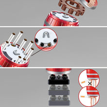 Last inn bildet i Galleri-visningsprogrammet, Morsom trefat automatisk pop-up sigarettetui