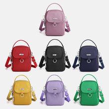 Last inn bildet i Galleri-visningsprogrammet, Lett og vanntett skulderveske med flere lommer