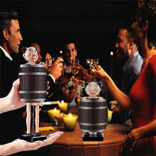 Last inn bildet i Galleri-visningsprogrammet, Morsom trefat automatisk pop-up sigarettetui