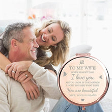 Last inn bildet i Galleri-visningsprogrammet, Jeg elsker deg kompakt speil