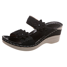 Last inn bildet i Galleri-visningsprogrammet, Blomster sommersandaler for kvinner