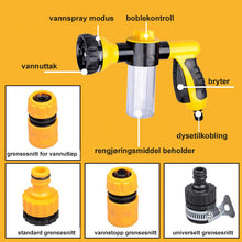 Last inn bildet i Galleri-visningsprogrammet, Flerbruks sprøyte munnstykke for vannslange