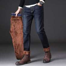 Last inn bildet i Galleri-visningsprogrammet, Male Loose Stretchy Denim Straight Pants