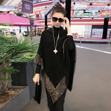 Last inn bildet i Galleri-visningsprogrammet, Skinnende ullsjal for kvinner