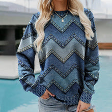 Last inn bildet i Galleri-visningsprogrammet, Langermet topp med trykk