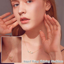 Last inn bildet i Galleri-visningsprogrammet, Skinnende halskjede med englevinger