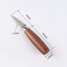 Last inn bildet i Galleri-visningsprogrammet, Kurvet Utskjærings Kniv