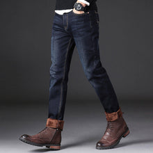 Last inn bildet i Galleri-visningsprogrammet, Male Loose Stretchy Denim Straight Pants