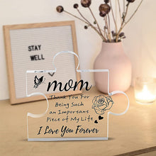 Last inn bildet i Galleri-visningsprogrammet, Akryl puslespill ornament