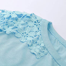 Last inn bildet i Galleri-visningsprogrammet, Langermet Blonde-Skulder Bluse