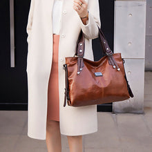Last inn bildet i Galleri-visningsprogrammet, Fasjonabel retro-design skulderveske med stor kapasitet for damer