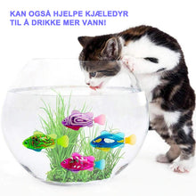 Last inn bildet i Galleri-visningsprogrammet, Svømmerobot fiskeleke for katt og hund