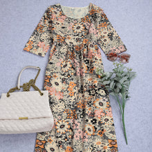 Last inn bildet i Galleri-visningsprogrammet, Midikjole med Løs Passform og Lommer