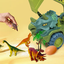 Last inn bildet i Galleri-visningsprogrammet, Dinosaur transport lastebil