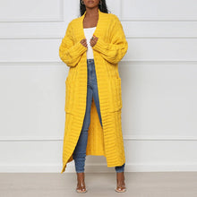 Last inn bildet i Galleri-visningsprogrammet, Lang vri genserjakke