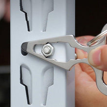 Last inn bildet i Galleri-visningsprogrammet, Utendørs multifunksjonell nøkkelring