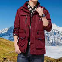 Last inn bildet i Galleri-visningsprogrammet, Hettejakke for menn