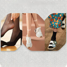 Last inn bildet i Galleri-visningsprogrammet, Ankelhøye gjennomsiktige sokker for kvinner (10 par)