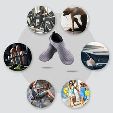 Last inn bildet i Galleri-visningsprogrammet, Sklisikkert pustende sko med myke såler for innendørs trening