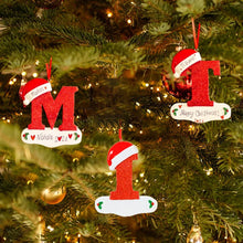 Last inn bildet i Galleri-visningsprogrammet, DIY Letters Christmas Hanging Ornaments